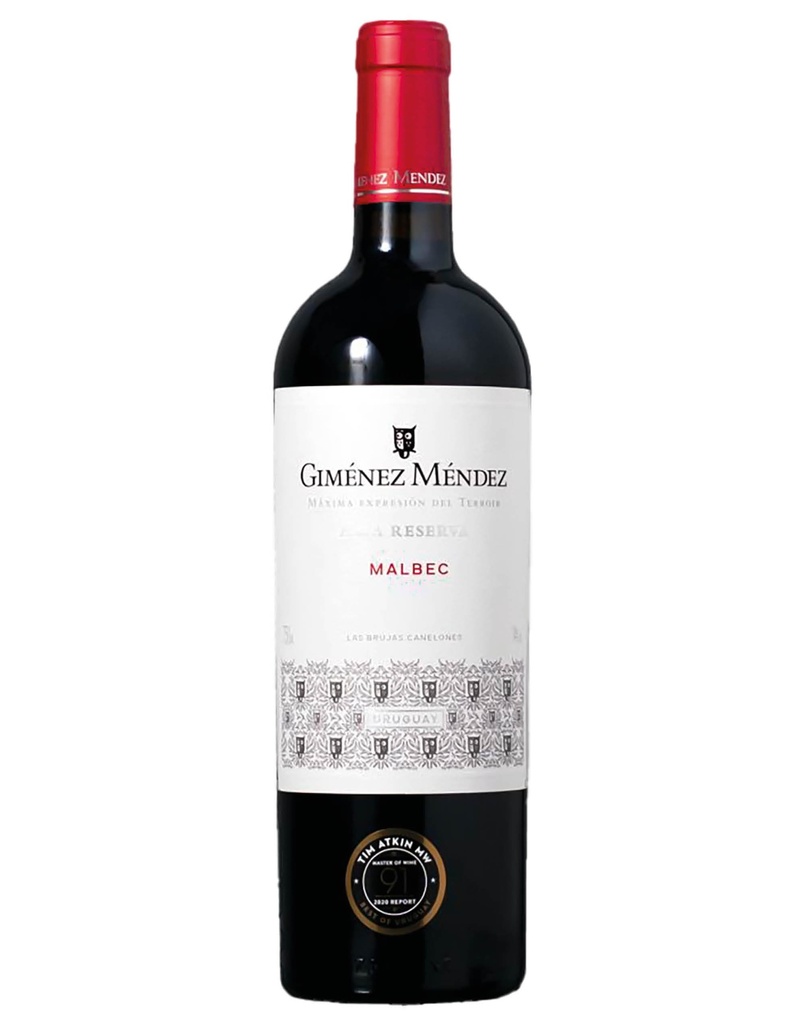 Gimenez Mendez Alta Reserva Malbec Uruguay 2013 0,75 ℓ