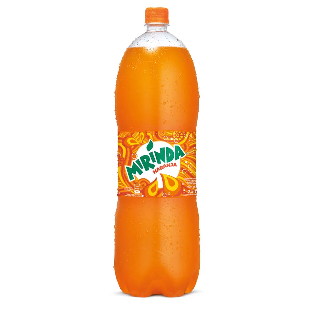 FUNDA  MIRINDA 2.5 LITROS X6