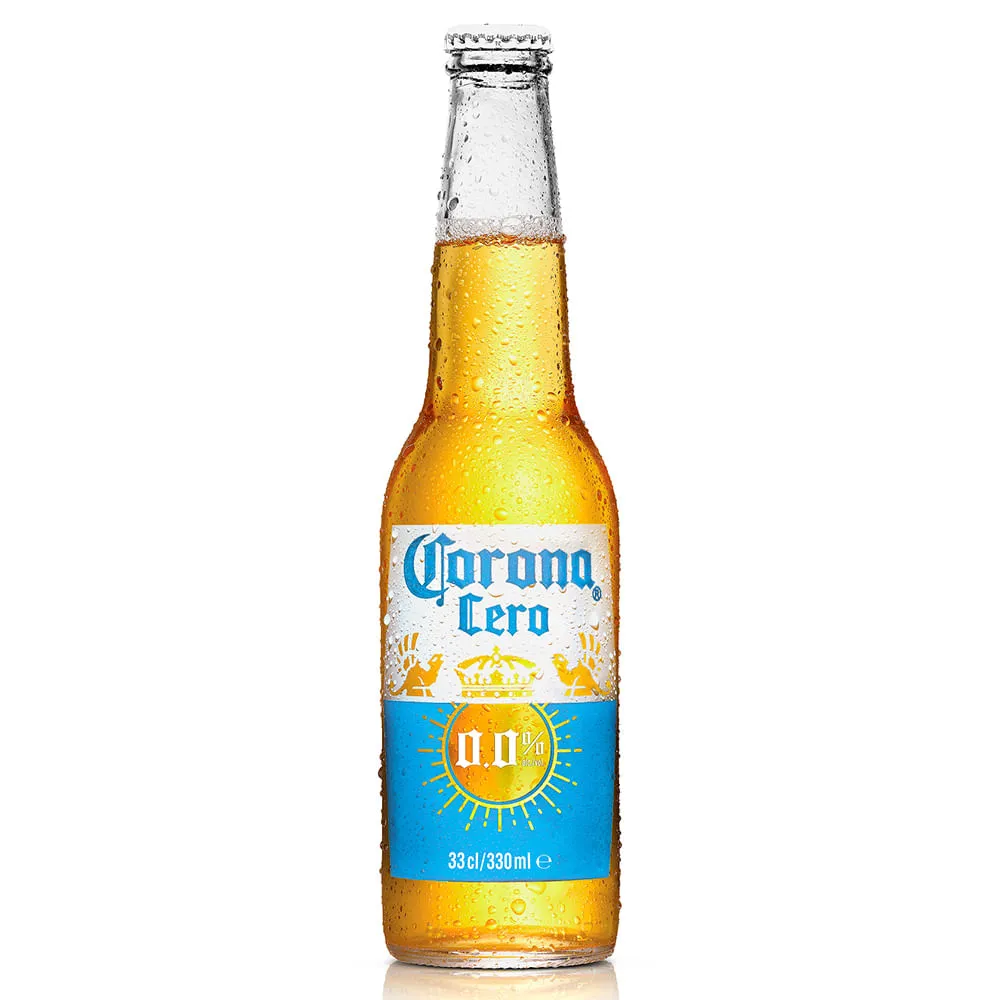 FUNDA CORONA sin Alcohol 330ml X6