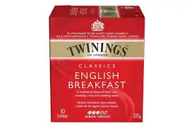 TWININGS English Breakfast cajita10 sobres